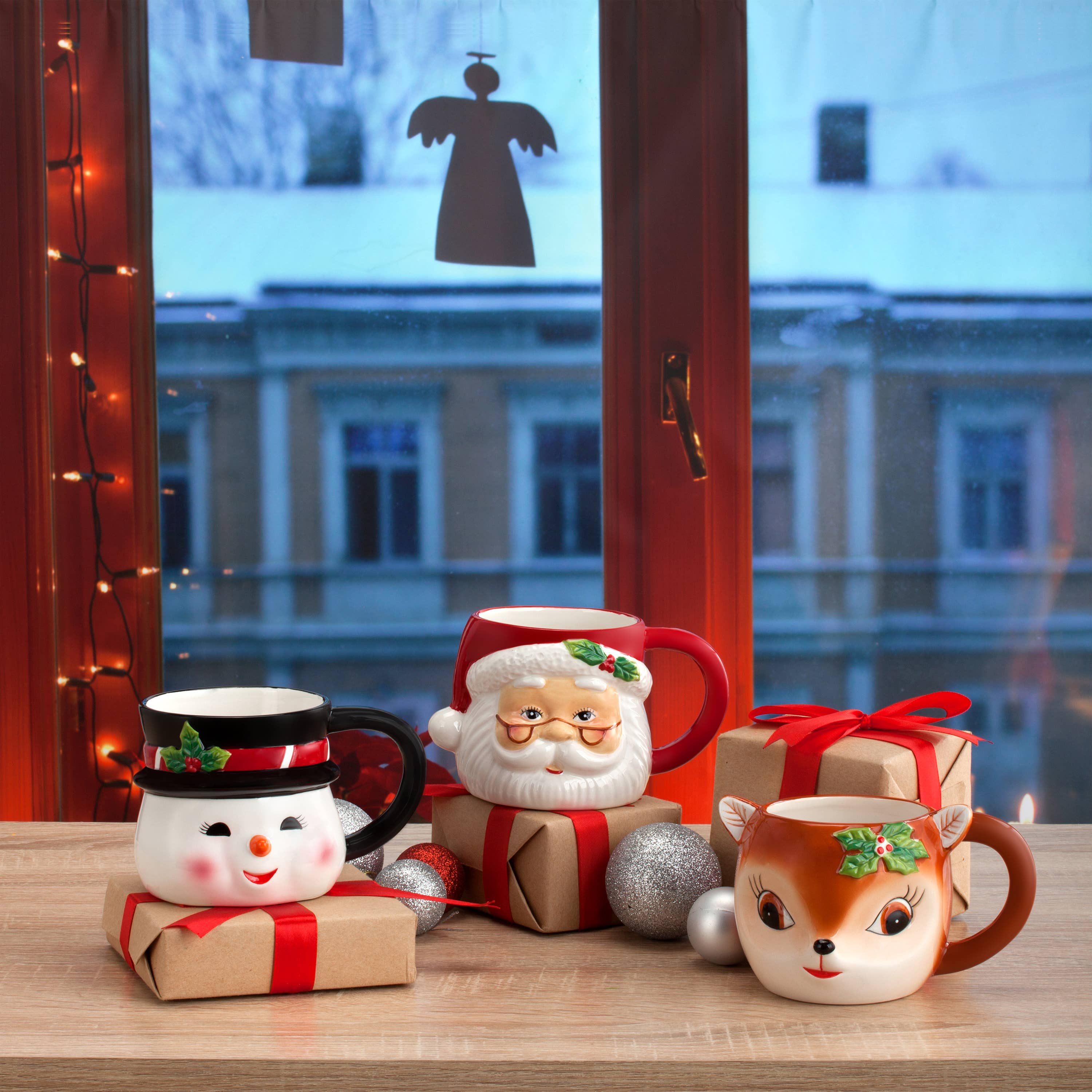 16oz Icon Mug - Snowman