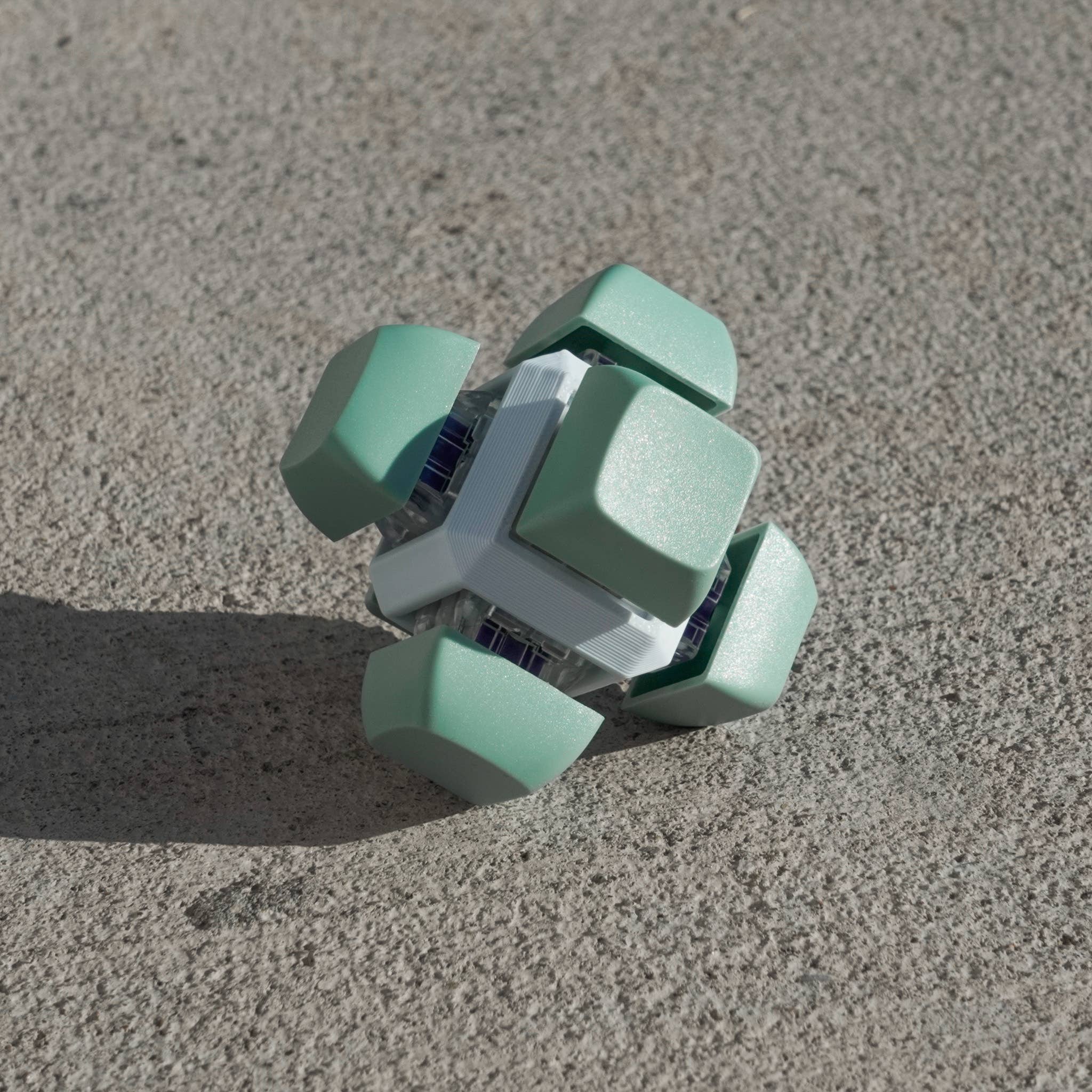 Mechanical Fidget Cube - Pastel Colors: Mint Green / Clicky