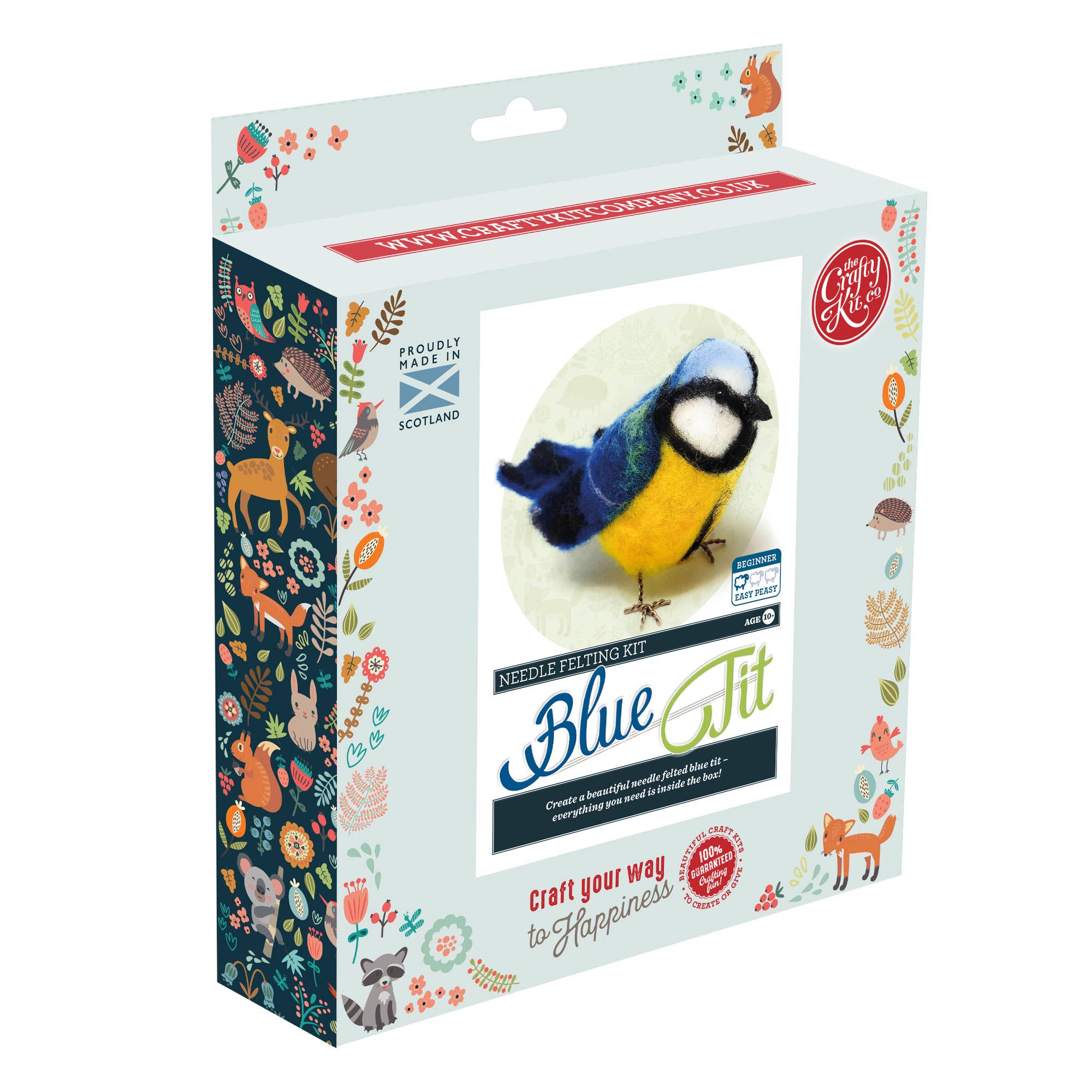 British Birds Blue Tit Needle Felting Craft Kit