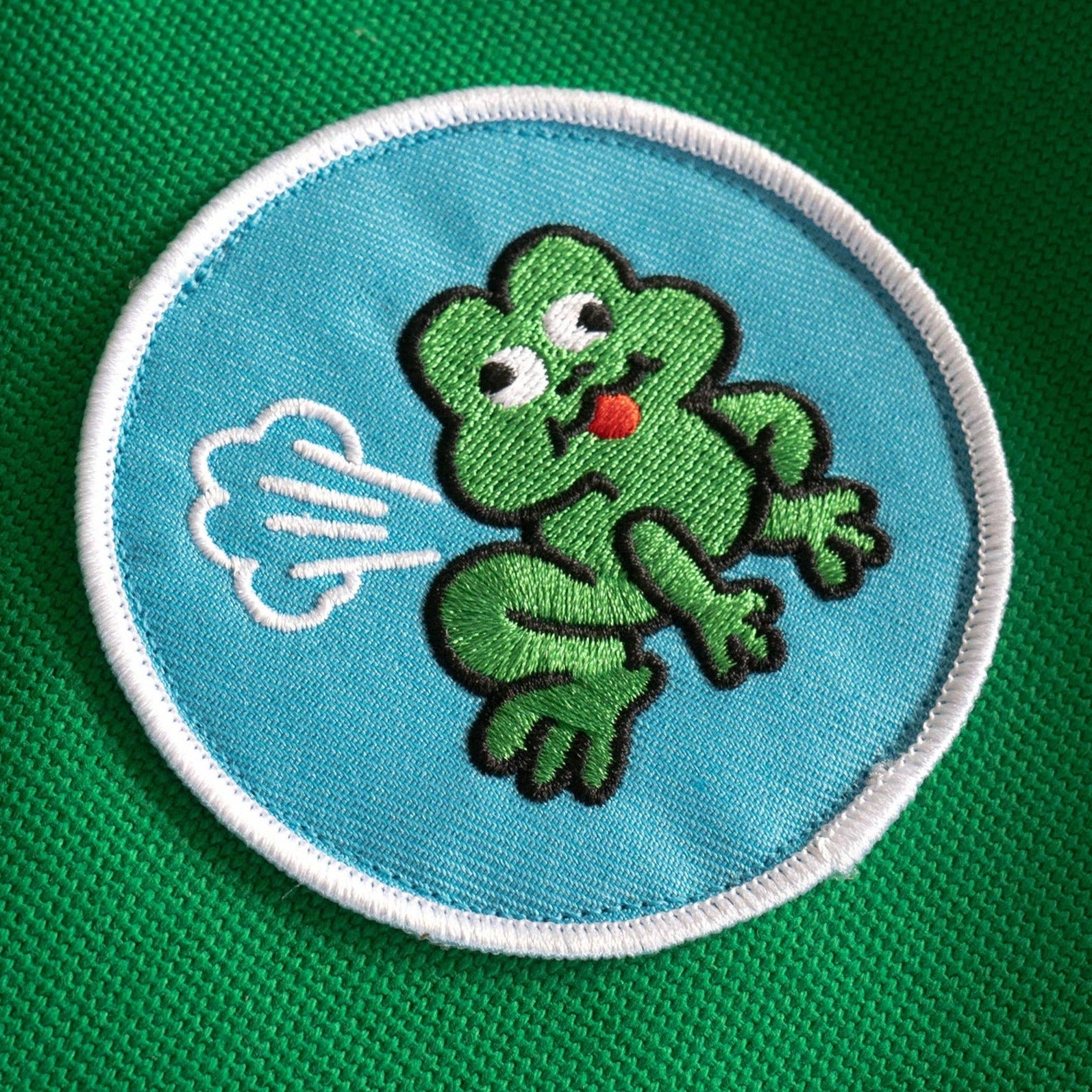 Farting Frog Patch