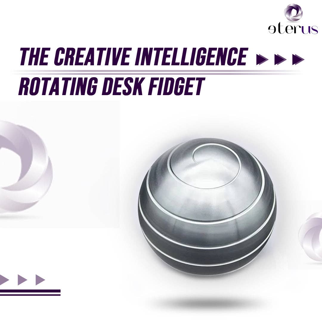 Aluminum Alloy Rotating Desktop Spinning Ball