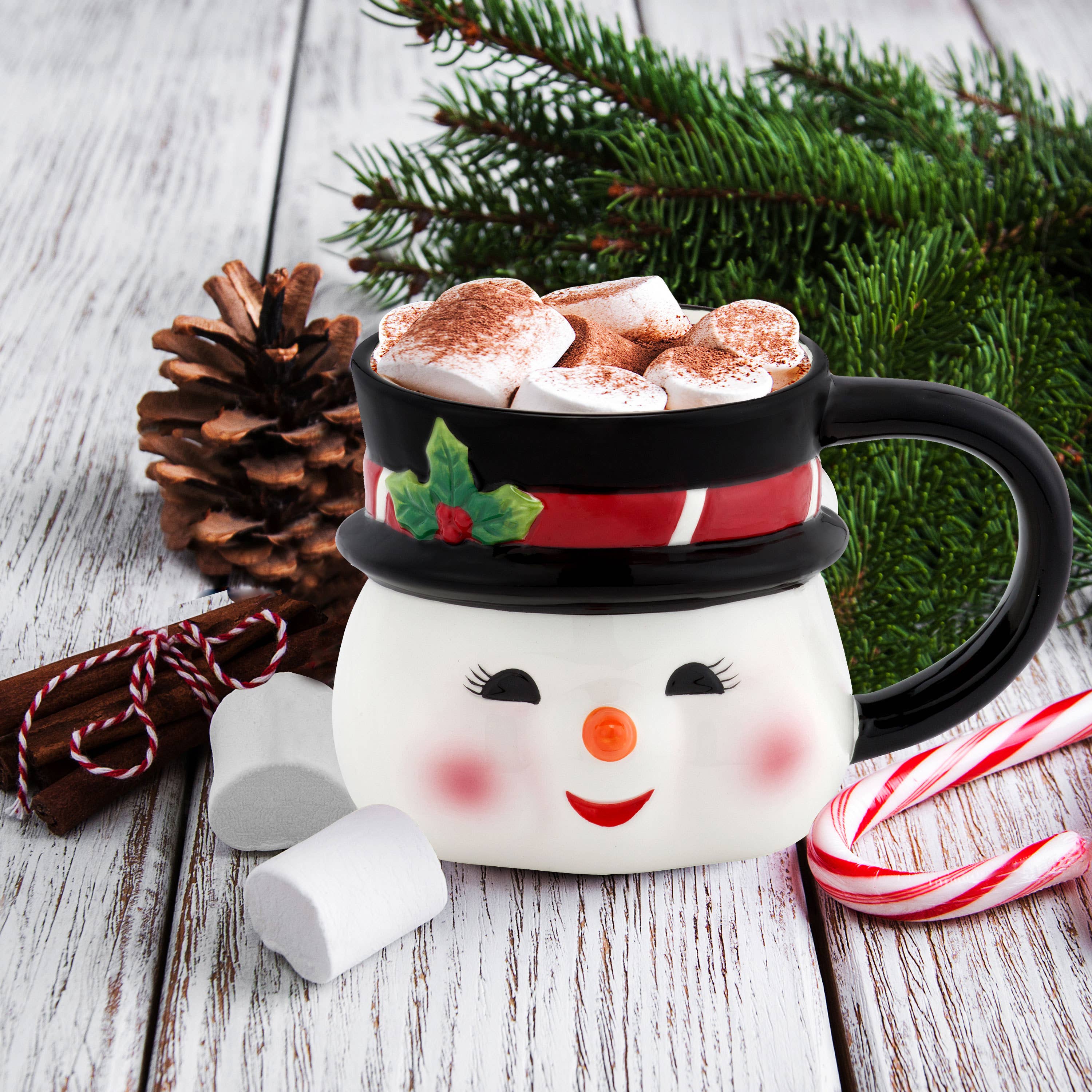 16oz Icon Mug - Snowman