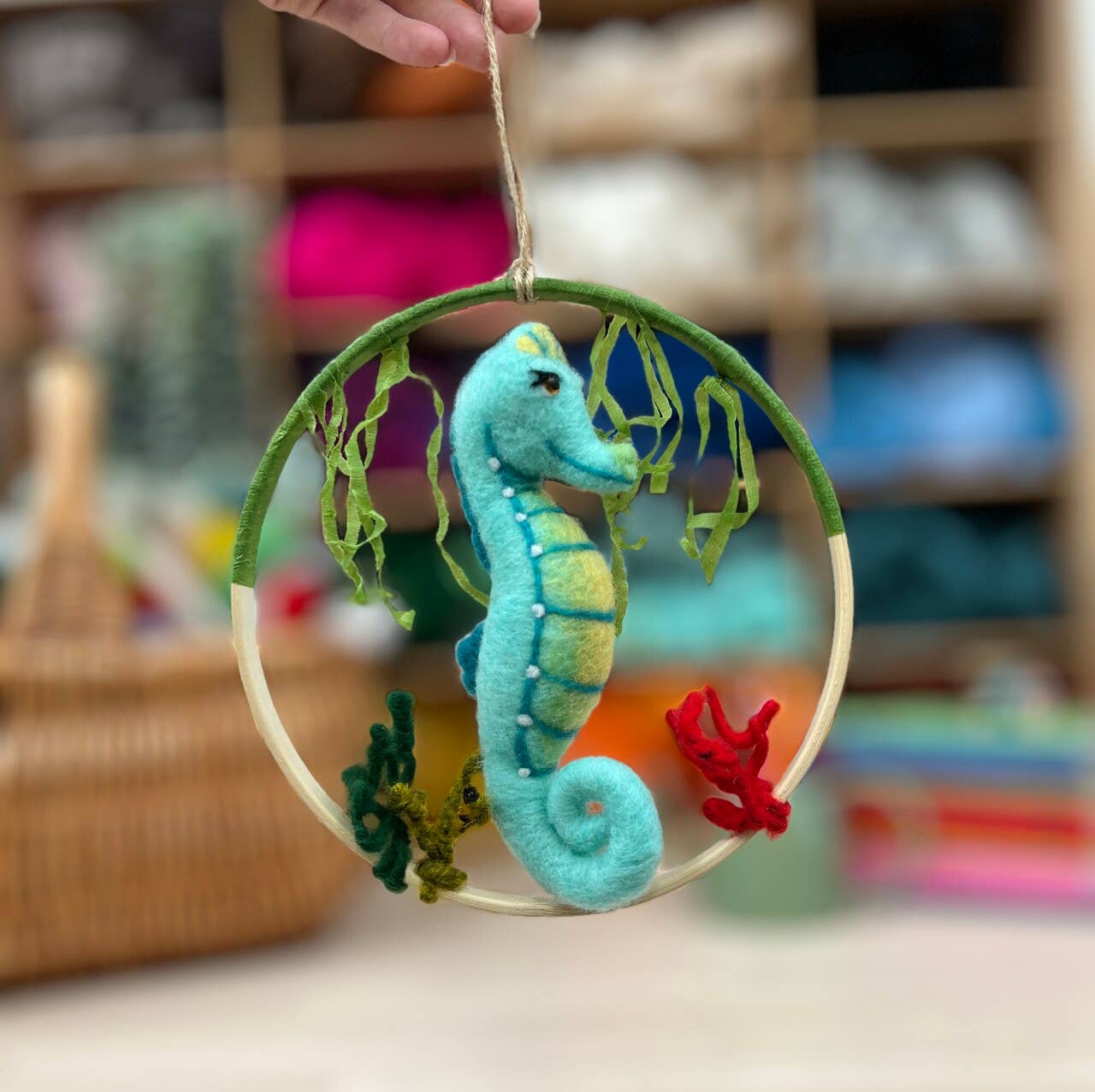 Sea Horse Needle Felt Craft Kit