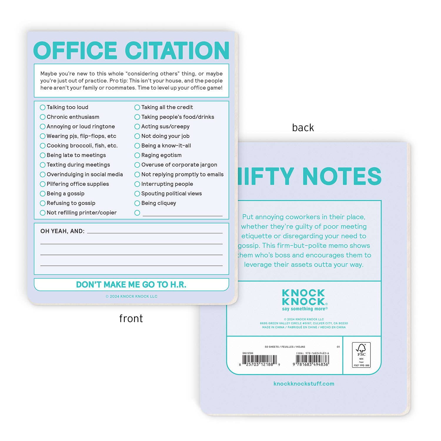 Office Citation Nifty Note