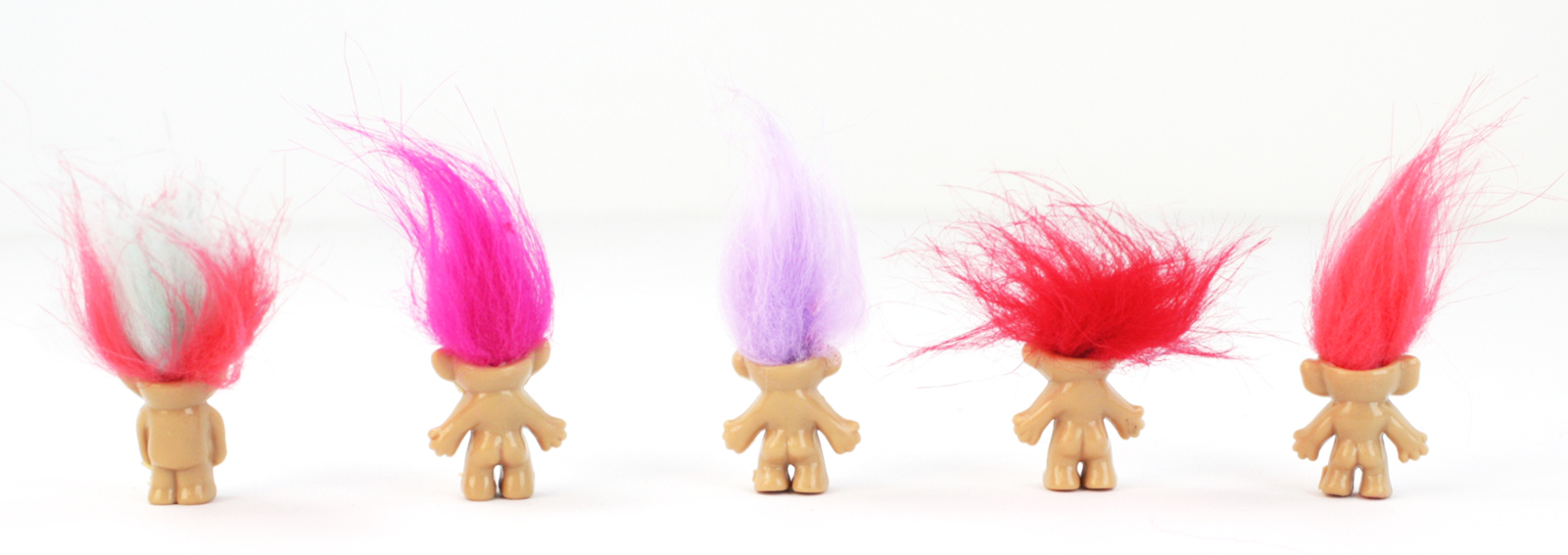 Mini Troll Dolls - Pack Of 5