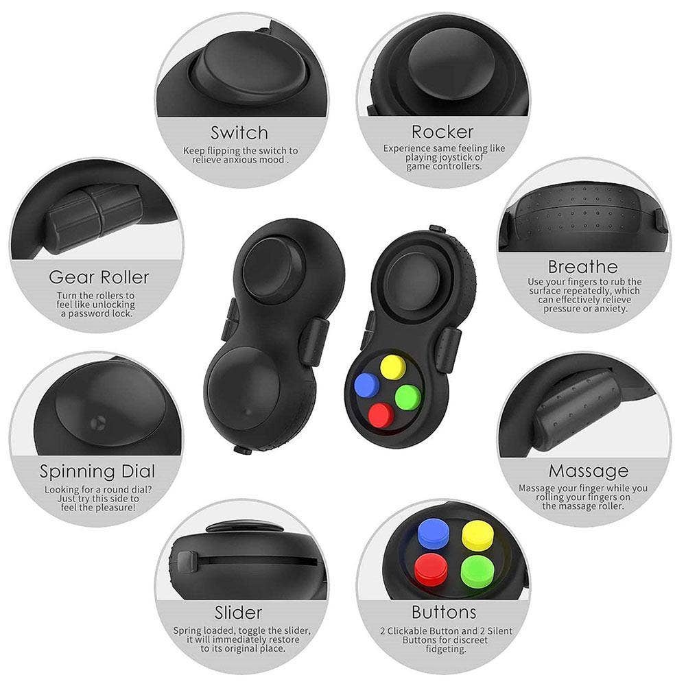 Fidget Pad Controller -Black