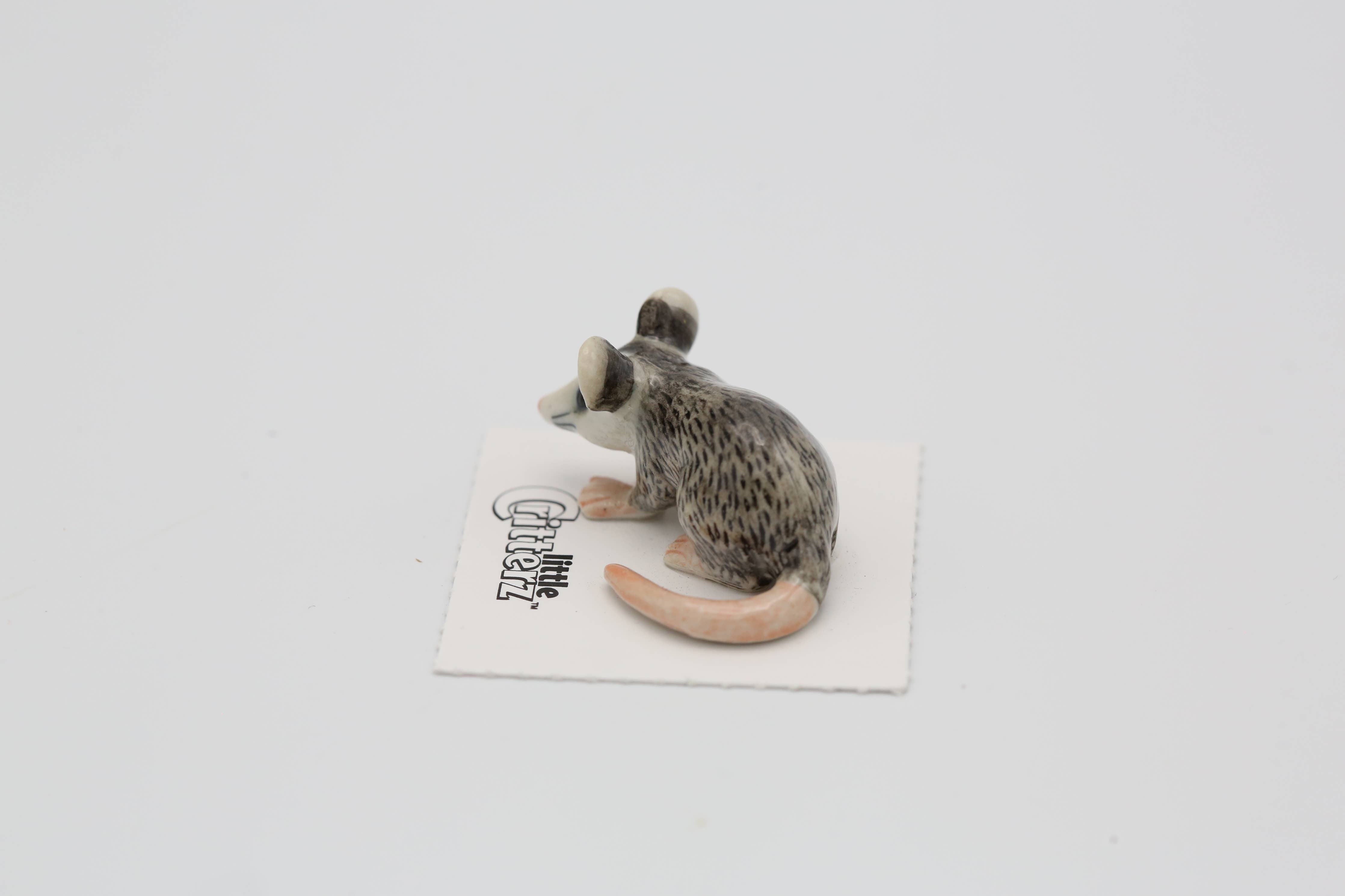 Thumbs Opossum Porcelain Miniature