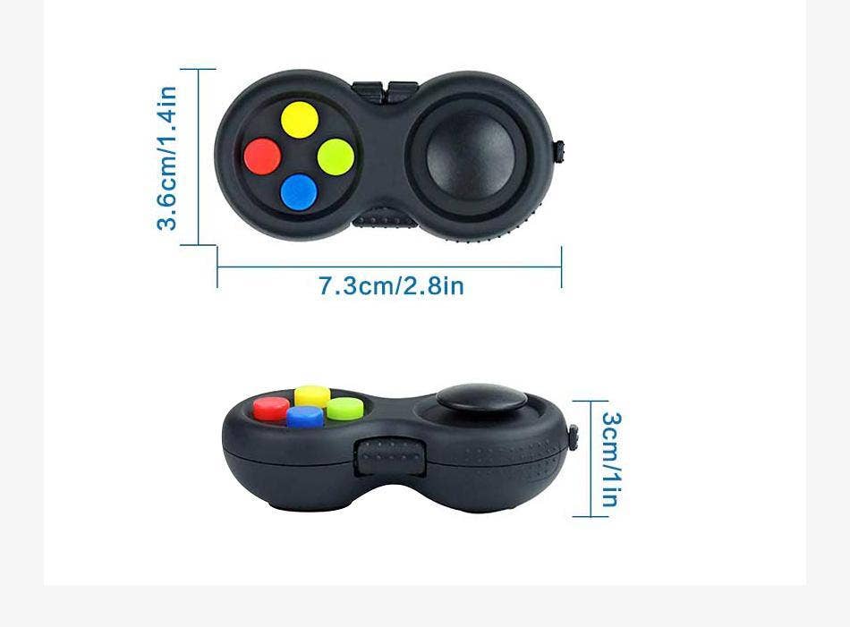 Fidget Pad Controller -Black