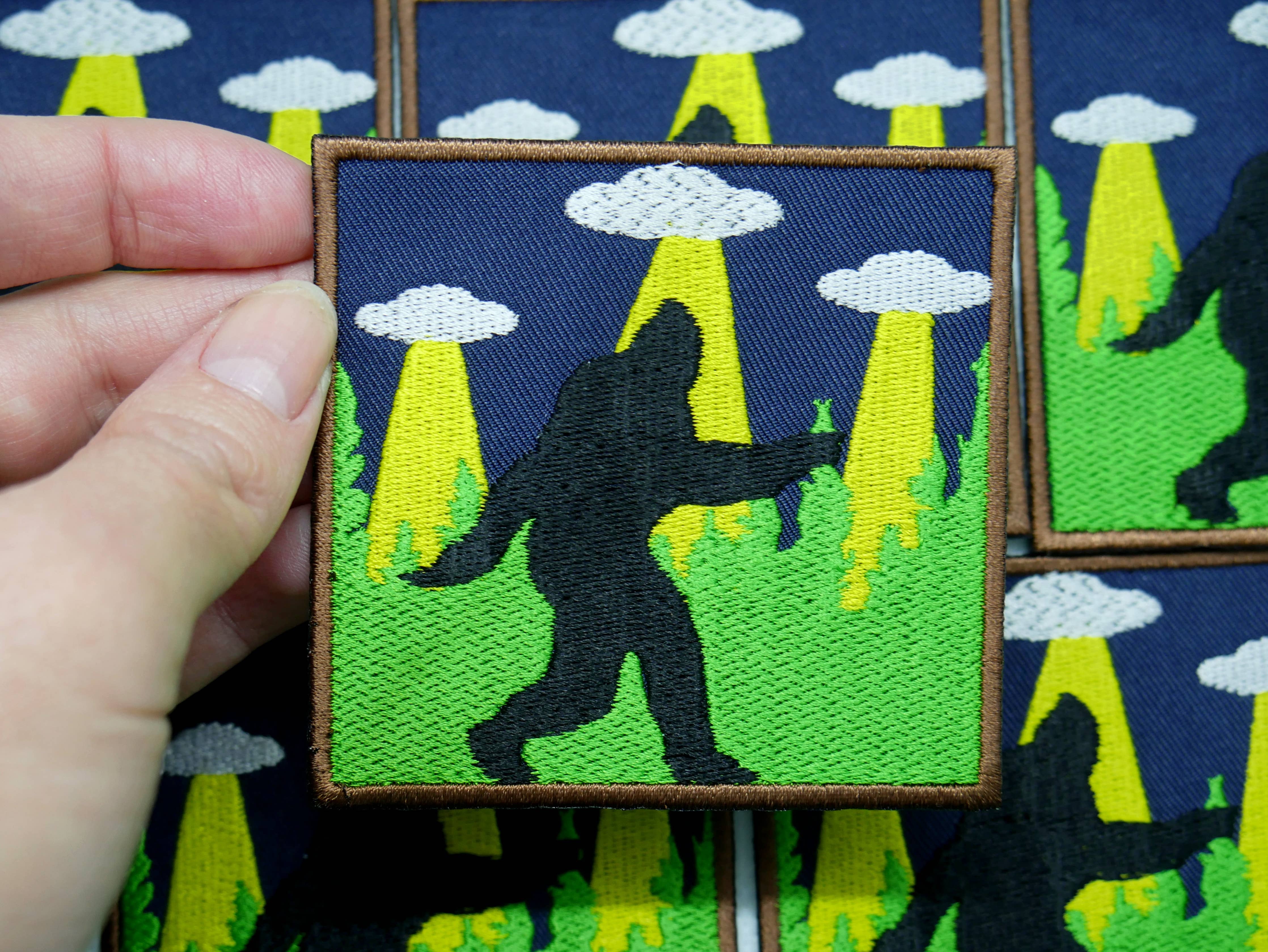 Keep Believing in Sasquatch and UFOs Patch: Without  Packaging