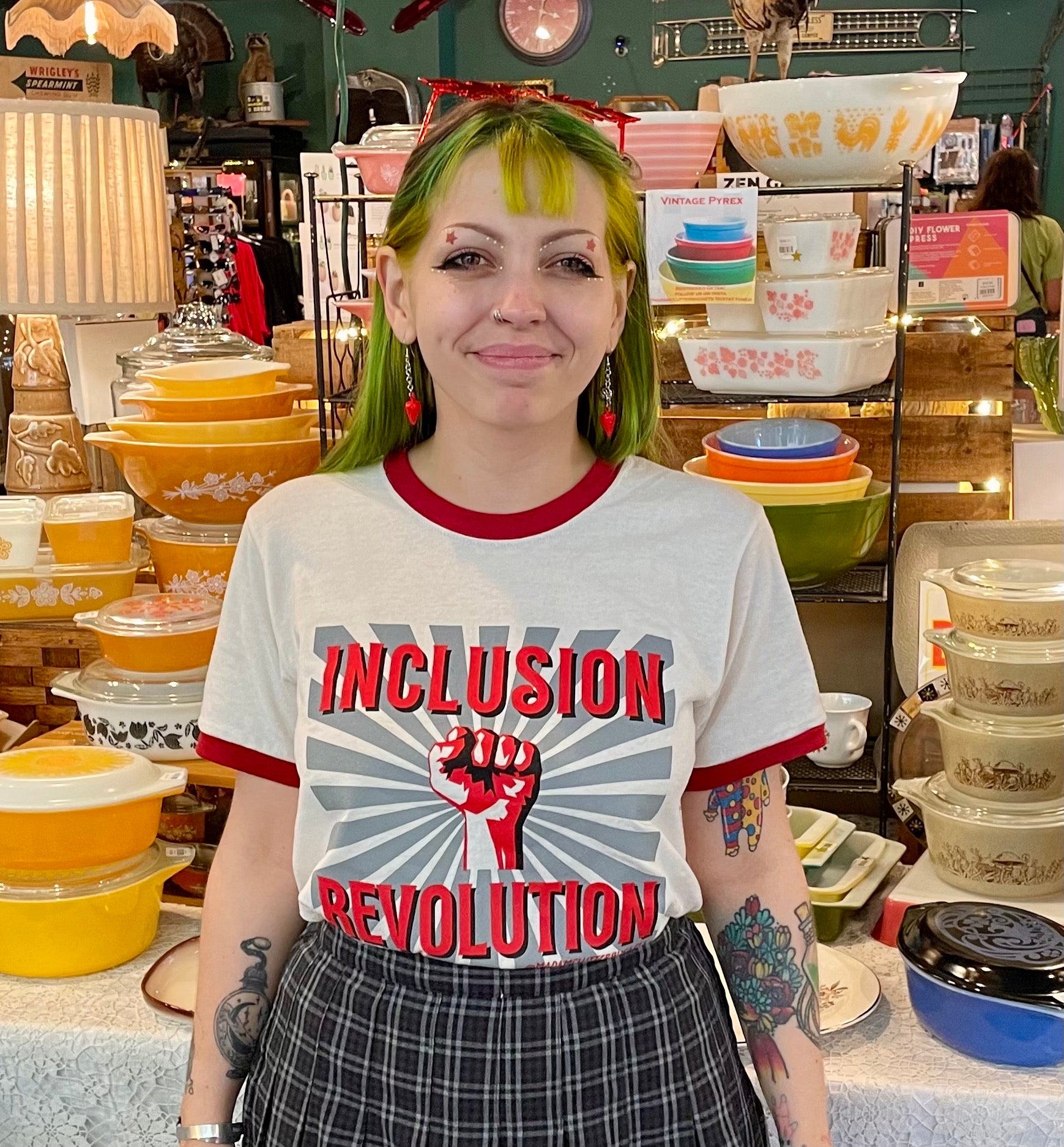 Inclusion Revoultion!  T- Shirt by Madam Clutterbucket's!