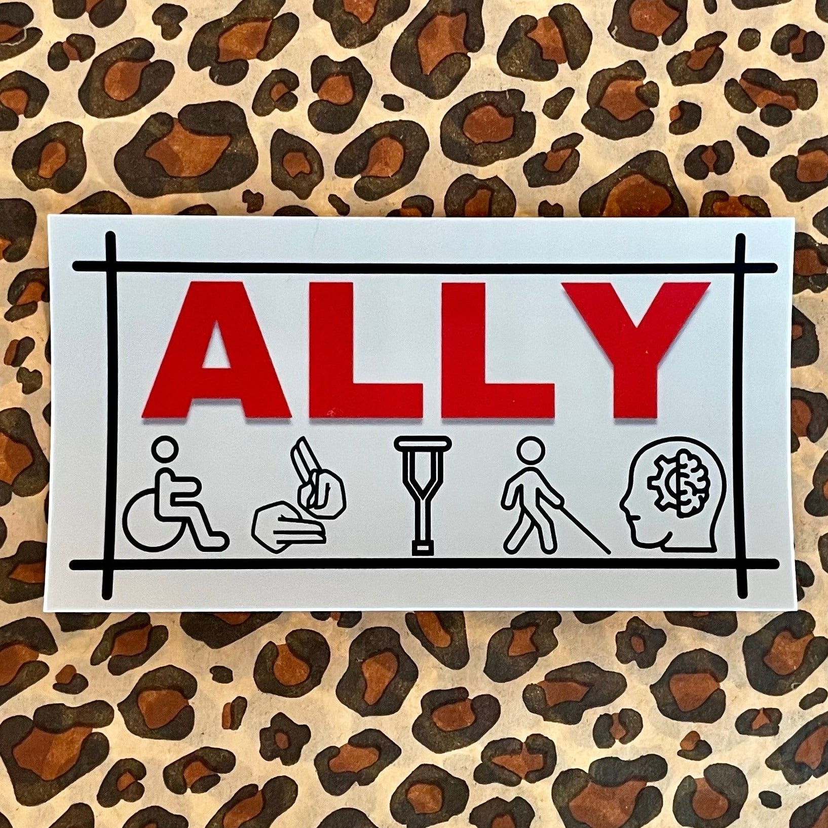 ALLY Sticker - Disability Ally