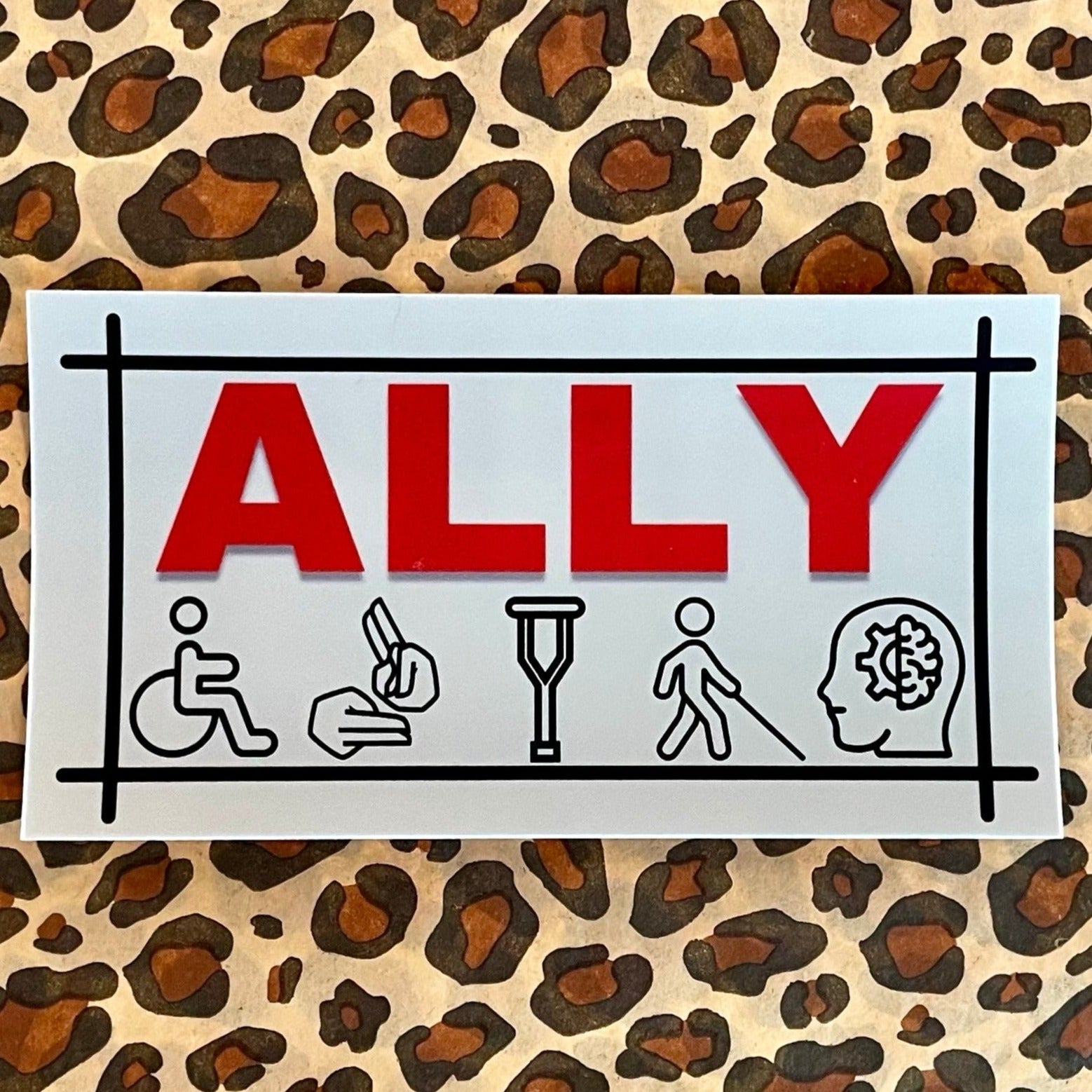 ALLY Sticker - Disability Ally
