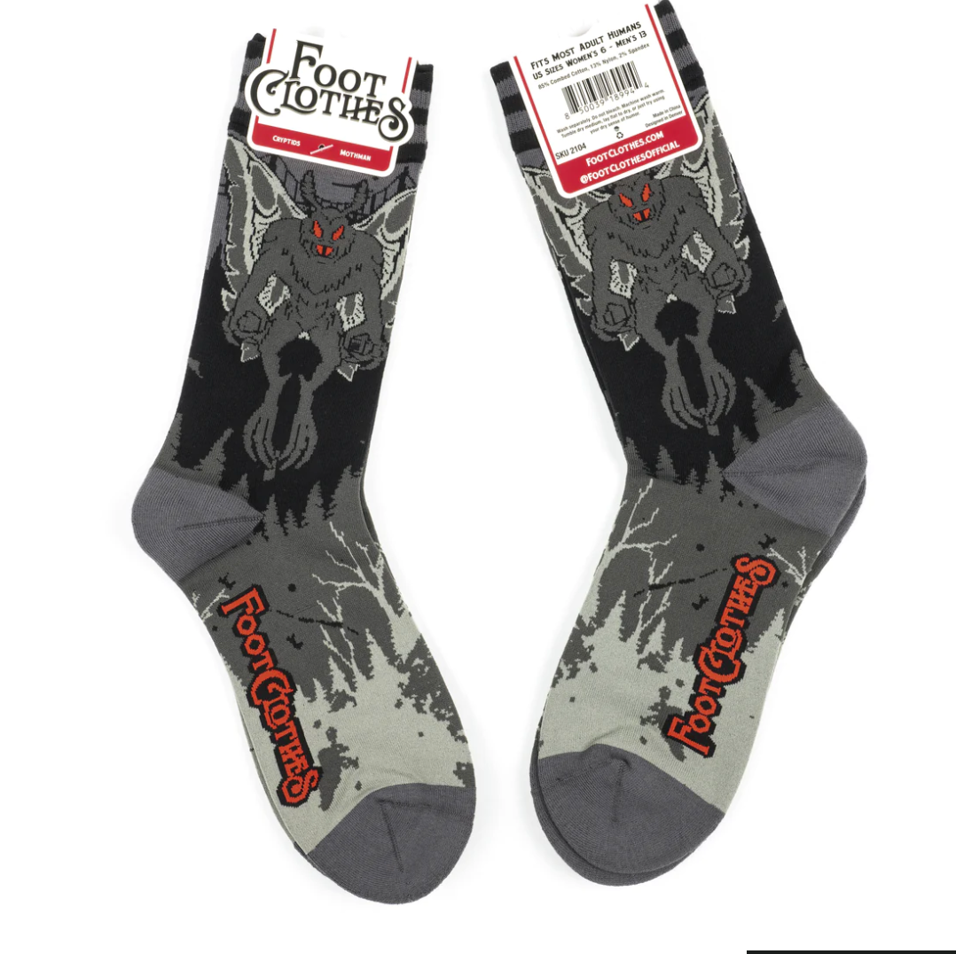 Mothman Crew Socks