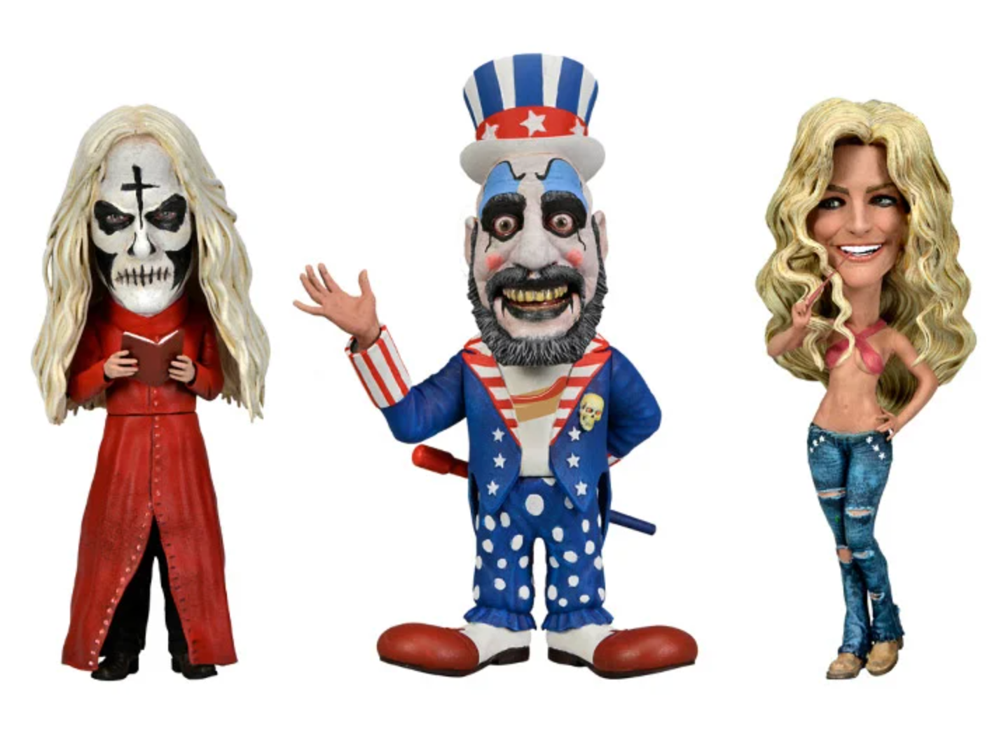 HOUSE OF 1000 CORPSES – STYLIZED FIGURE SET – LITTLE BIG HEAD 3PK