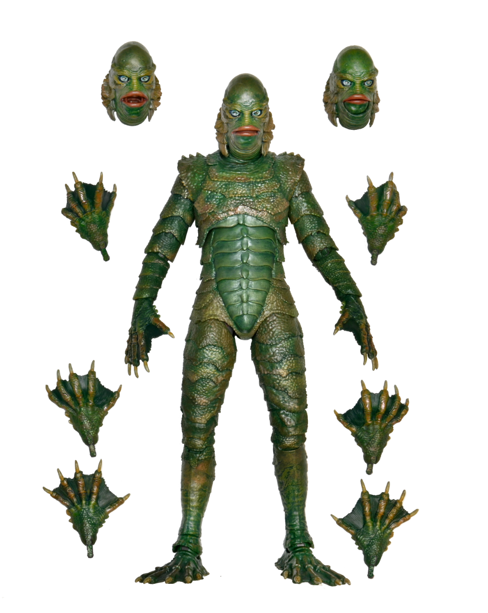 UNIVERSAL MONSTERS – 7” SCALE ACTION FIGURE – ULTIMATE CREATURE FROM THE BLACK LAGOON (COLOR)