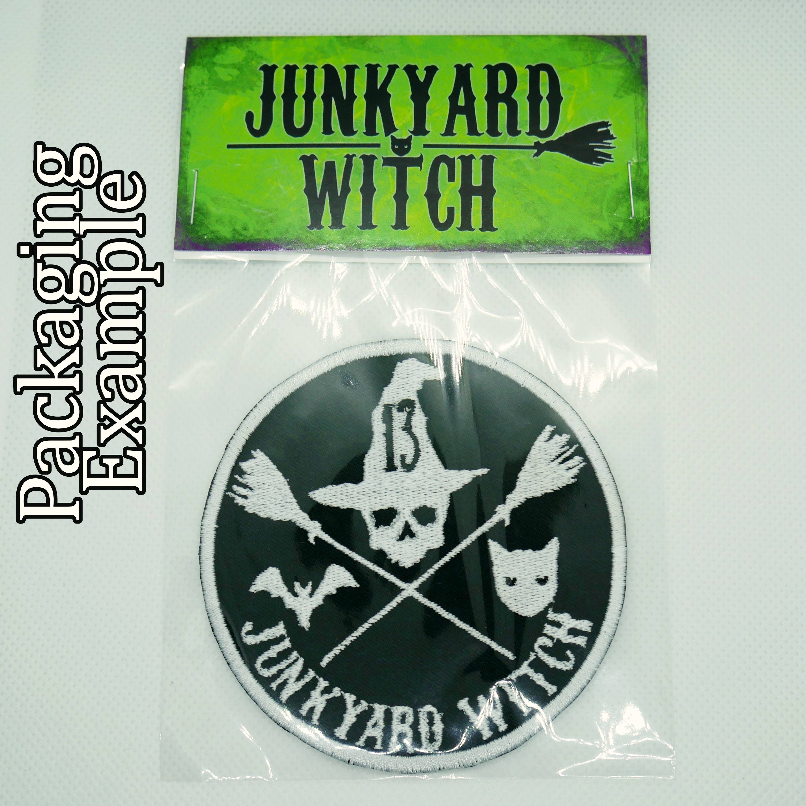 Chaos Goblin Name Tag Iron On Patch: Without Packaging