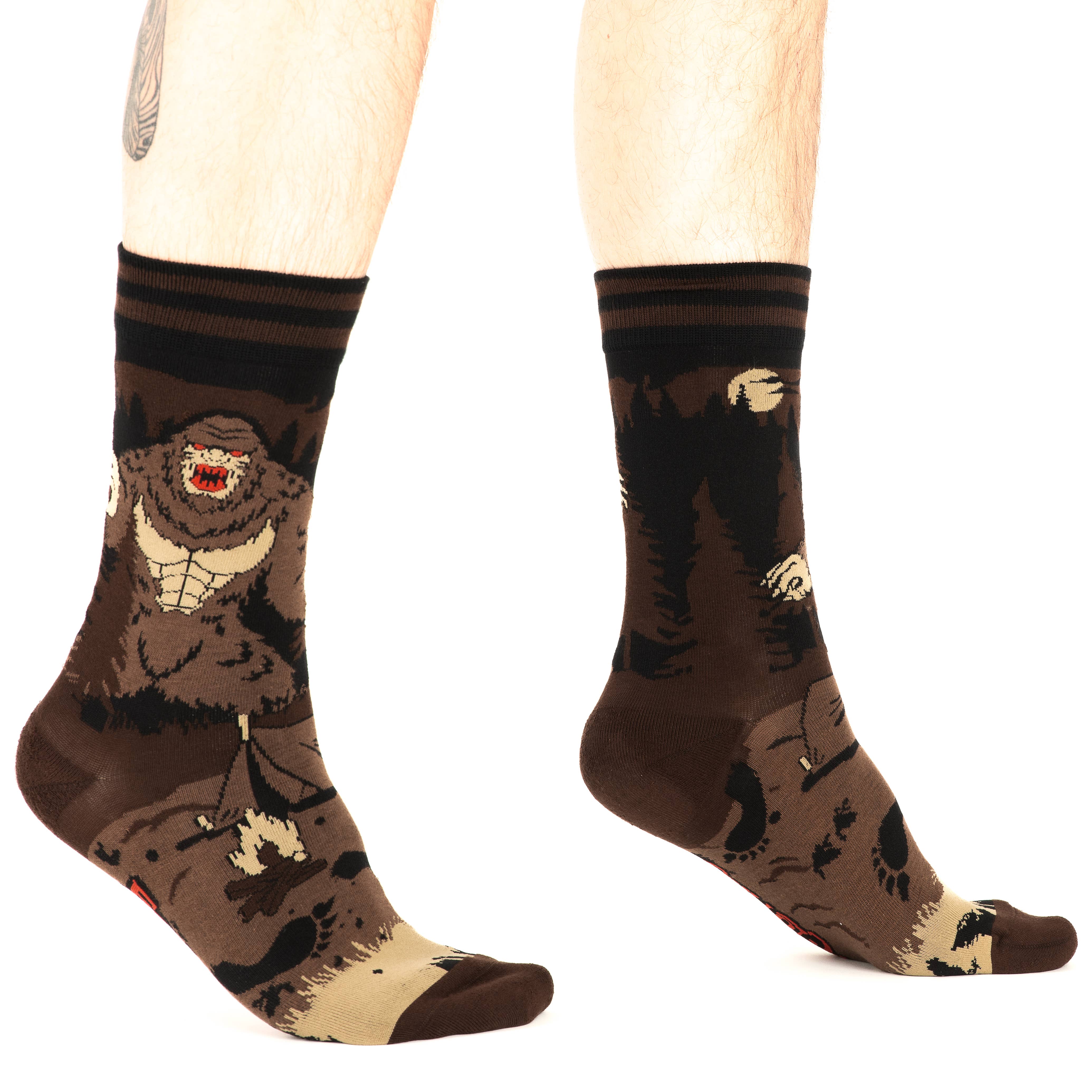 Bigfoot Crew Socks