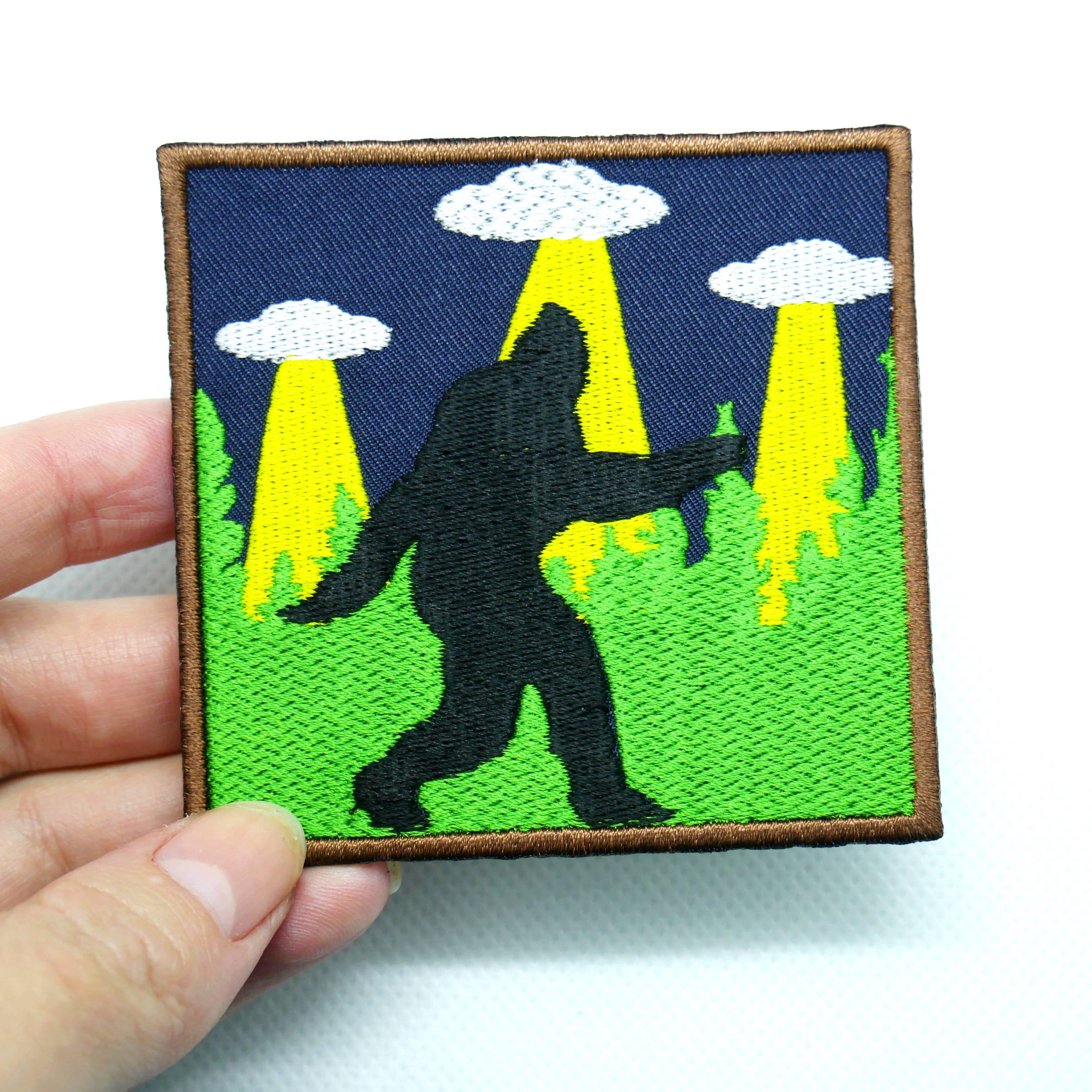 Keep Believing in Sasquatch and UFOs Patch: Without  Packaging