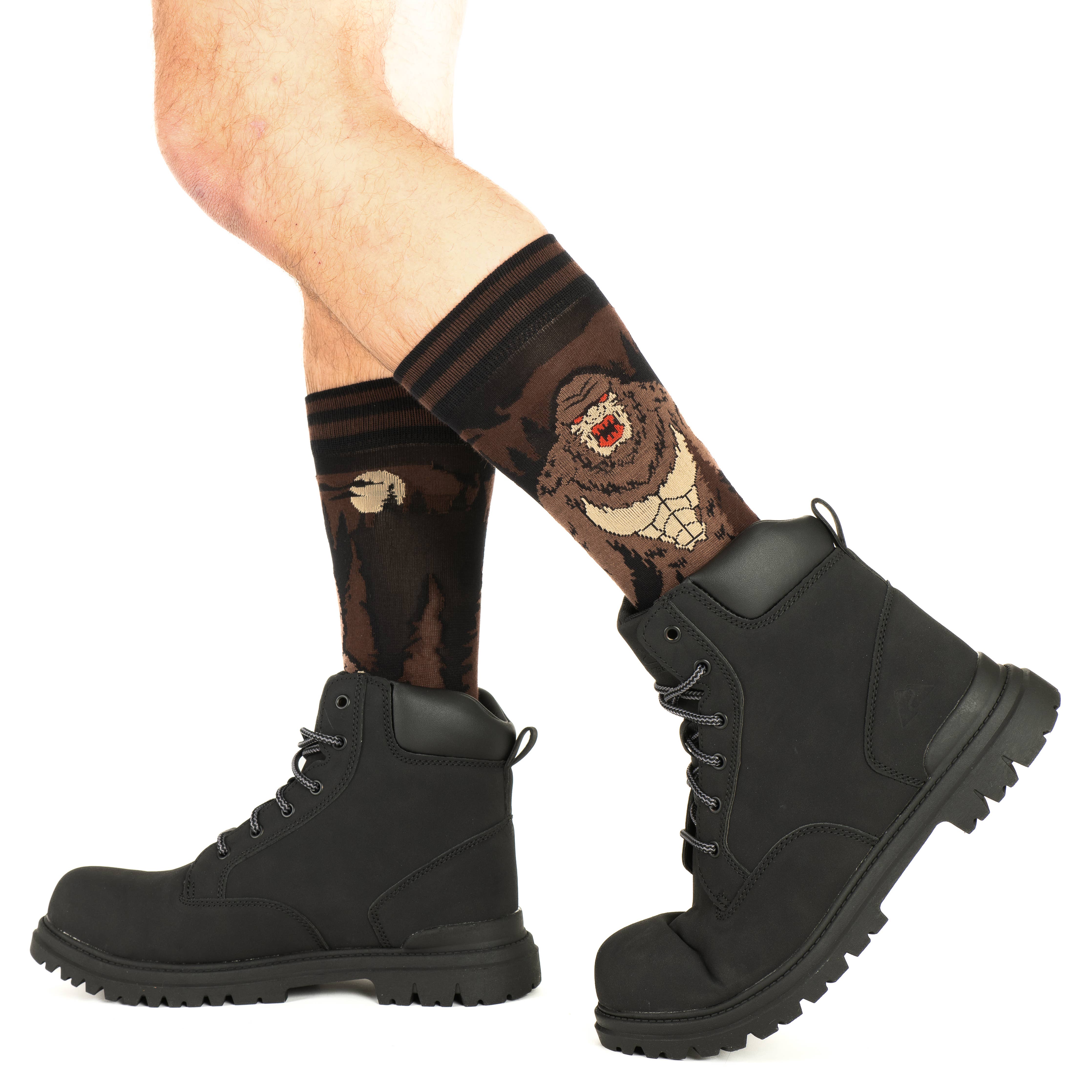 Bigfoot Crew Socks