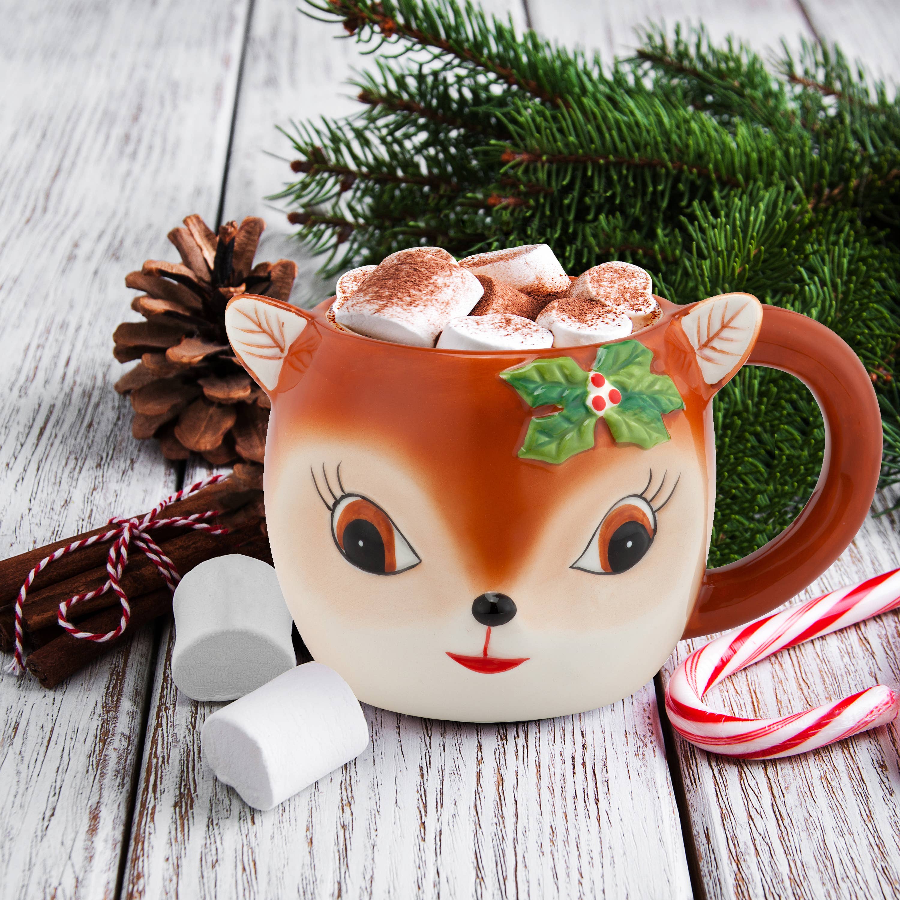 16oz Icon Mug - Reindeer