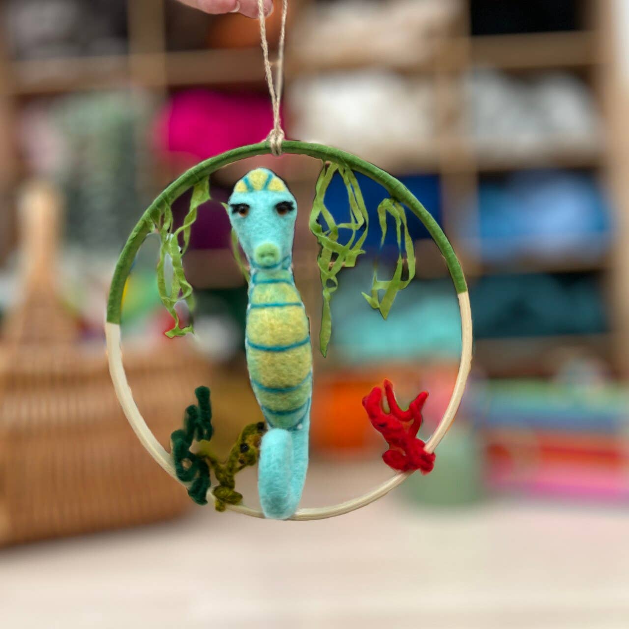 Sea Horse Needle Felt Craft Kit