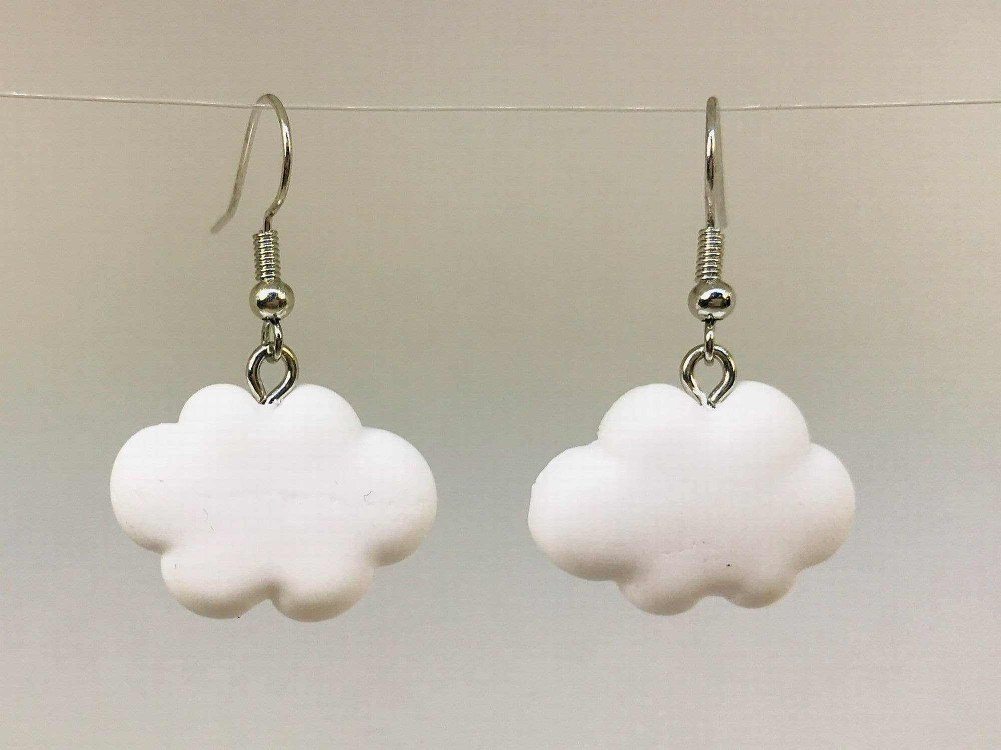 White Clouds Earrings