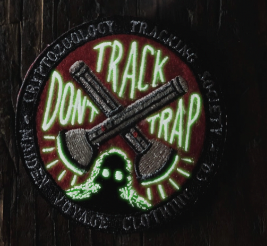 Track Don't Trap Patch - Cryptozoology Tracking Society