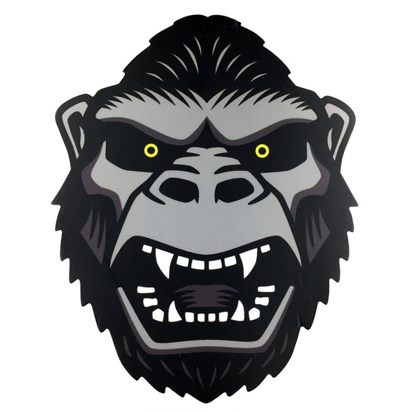 King Kong head sticker | Madam Clutterbucket's Neurodiverse Universe